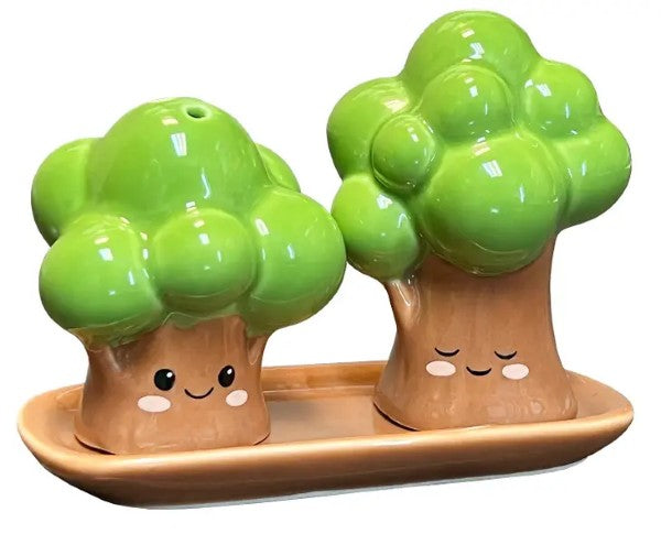 Salt And Pepper Shaker - Set Grove Trees-hotRAGS.com