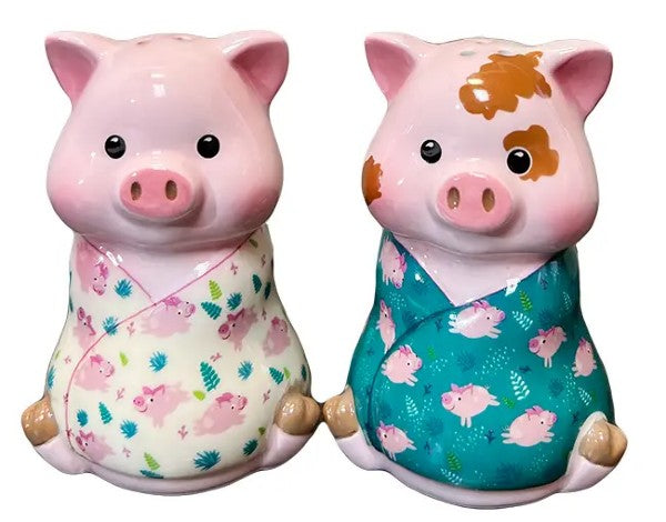 Salt and Pepper Set - Pigs In A Blanket-hotRAGS.com
