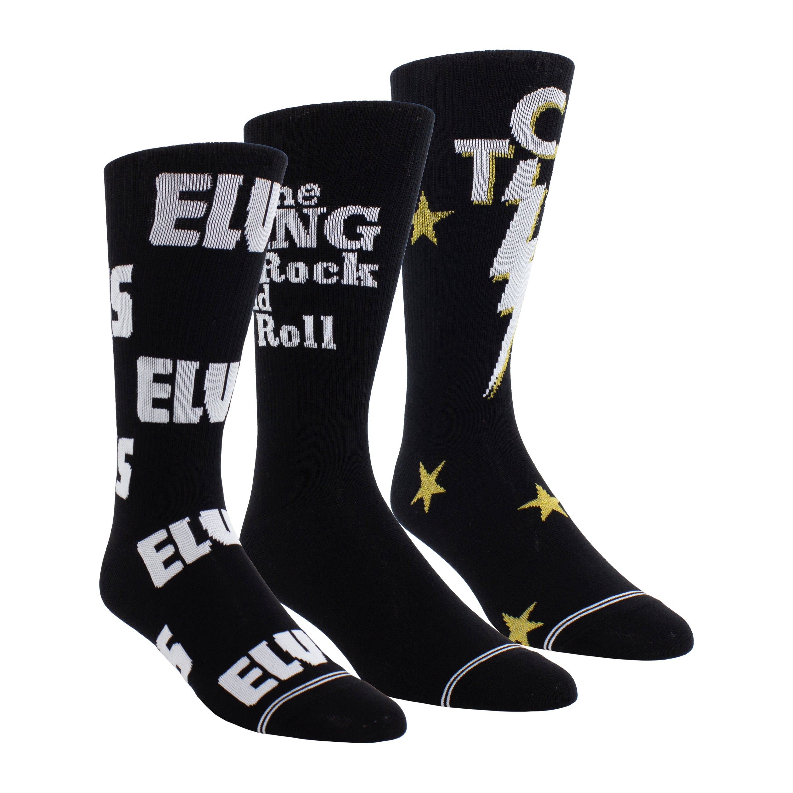 Socks Elvis 3pc Recycled-hotRAGS.com