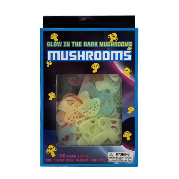 Stickers - Shrooms Glow In Dark-hotRAGS.com