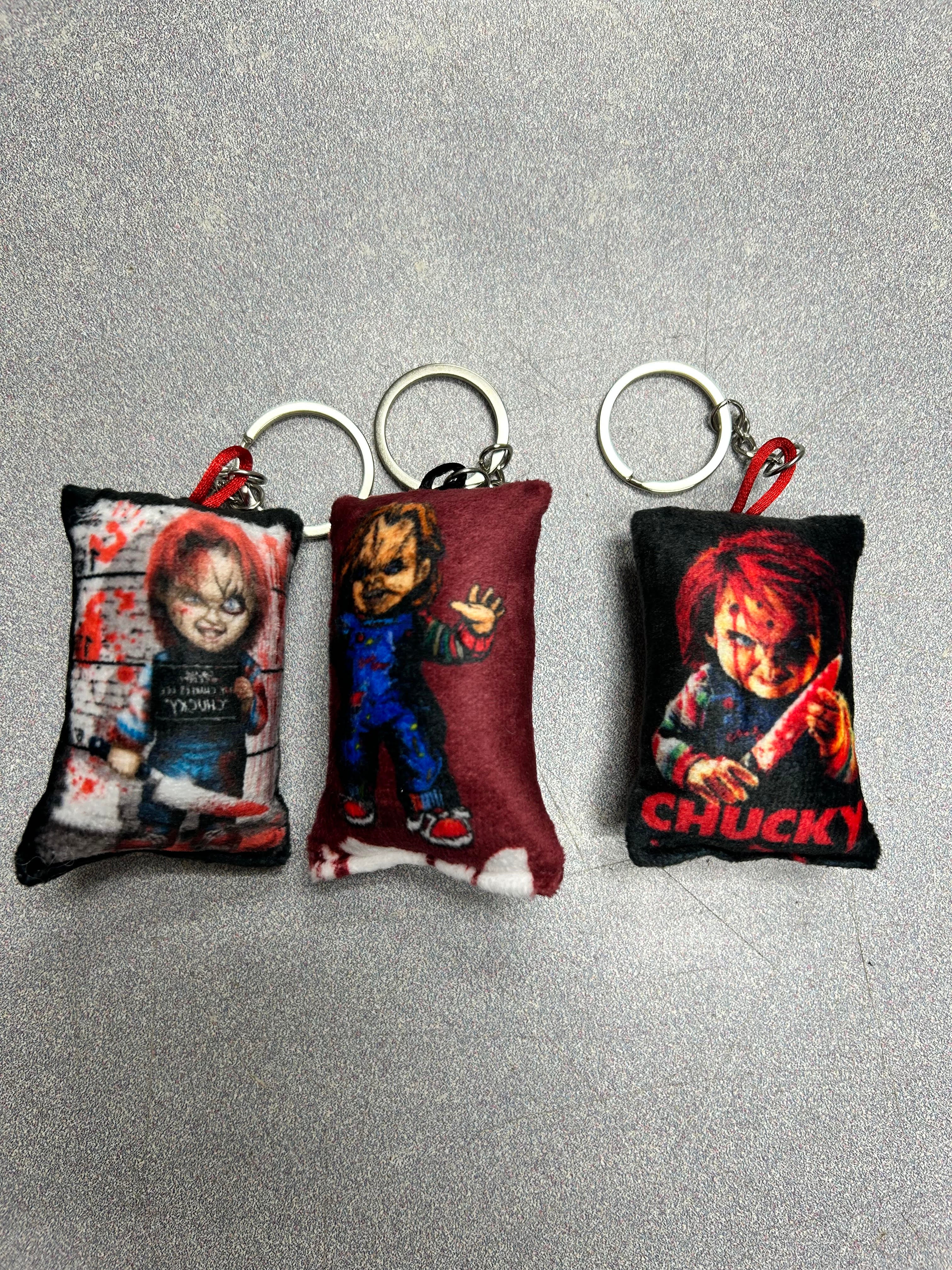 Chucky Pillow Keychain-hotRAGS.com