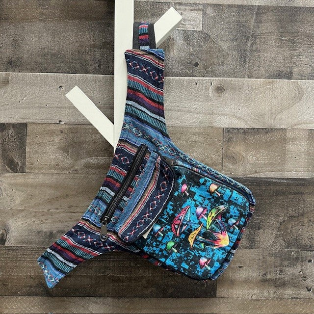 Fanny Pack - Mushroom Cotton - Assorted Colors-hotRAGS.com