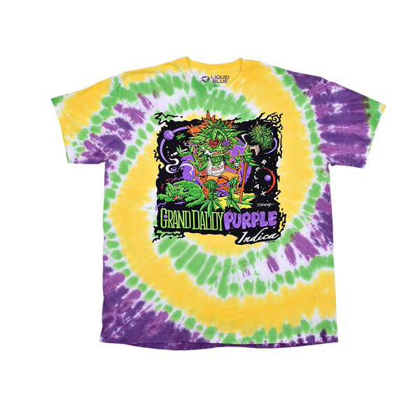 T SHIRT - Grand Daddy - Tie Dye Purple-hotRAGS.com