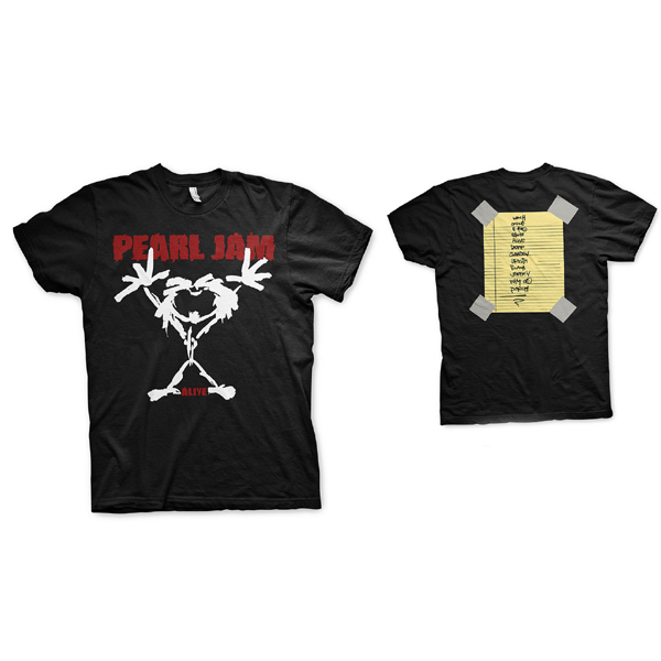 T-Shirt - Pearl Jam Stickman-hotRAGS.com