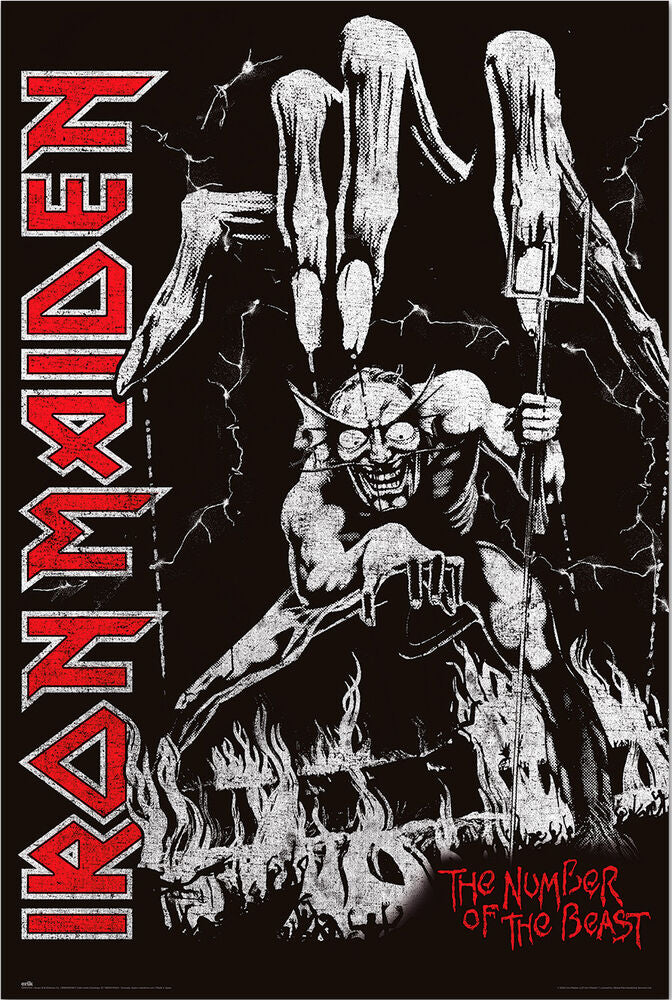 Poster - Iron Maiden Beast-hotRAGS.com