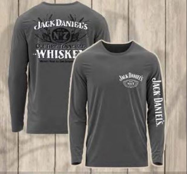 Jack Daniel's Whiskey Long Sleeve T- Shirt-hotRAGS.com