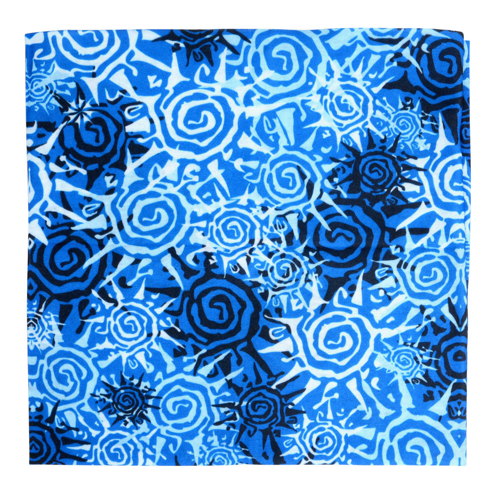 SPIRAL SUN HALF SIZE BANDANA-hotRAGS.com