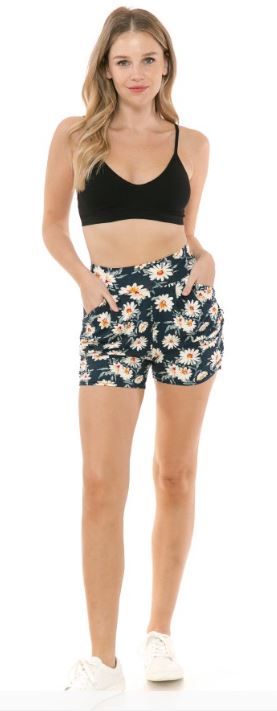 Jr Shorts - Floral-hotRAGS.com