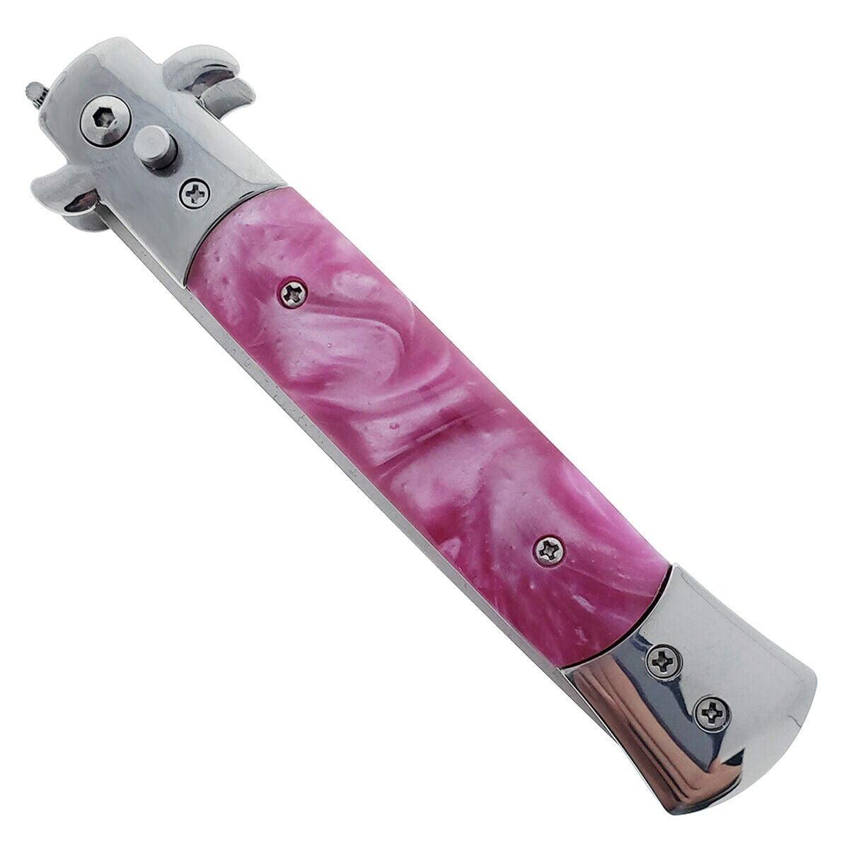 Pink Marble Folding Comb-hotRAGS.com
