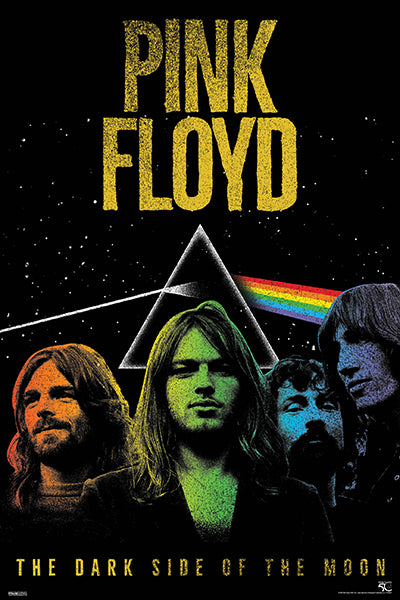 Poster Pink Floyd 50 Years-hotRAGS.com