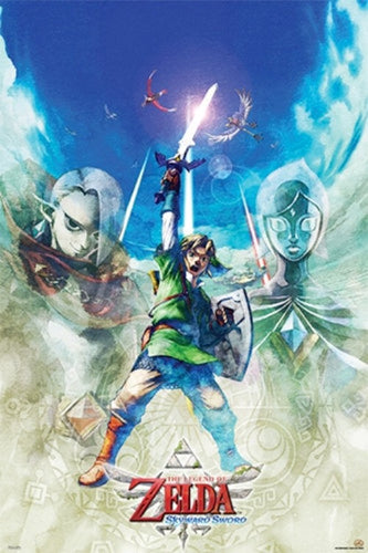 Zelda Skyward Sword - Poster 24 x 36 inches-hotRAGS.com