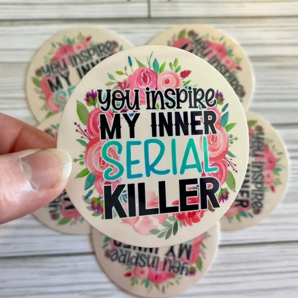 Sticker - Serial Killer-hotRAGS.com