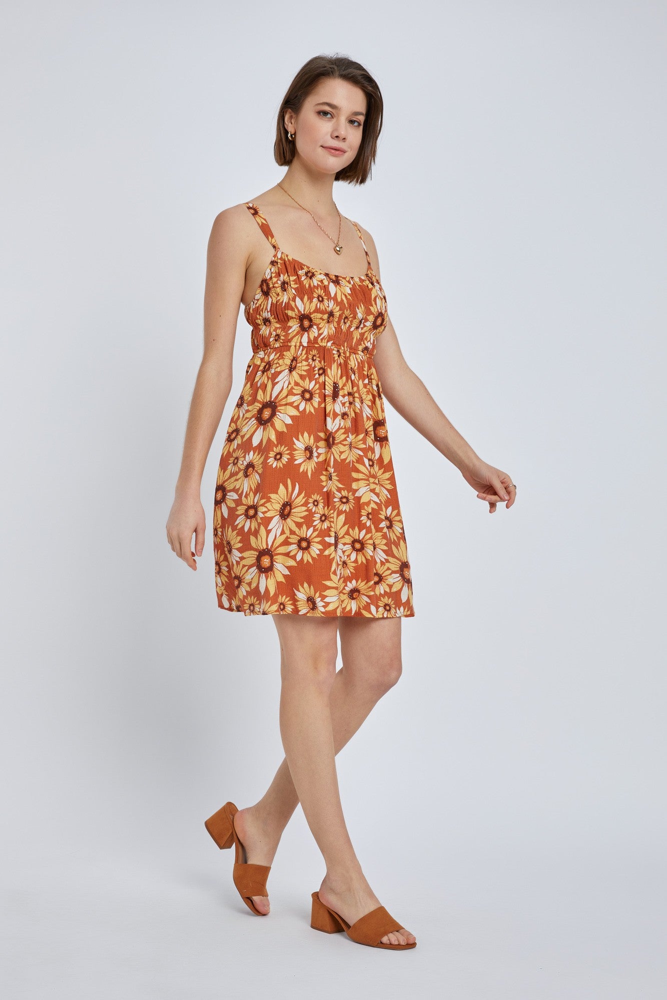 Dress Sunflower Terracotta-hotRAGS.com