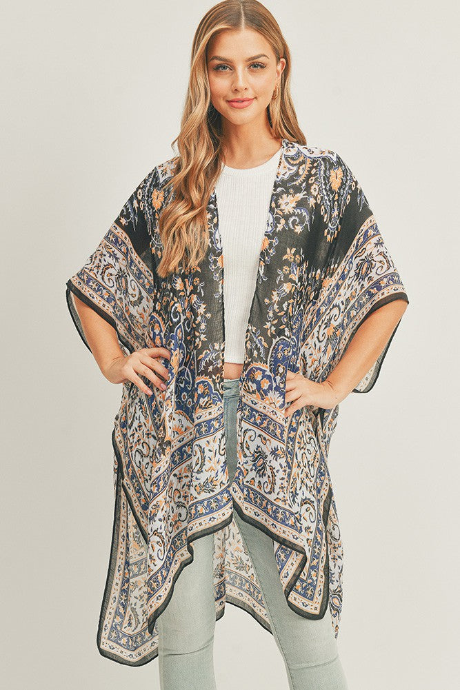 Kimono Boho Pattern Print-hotRAGS.com