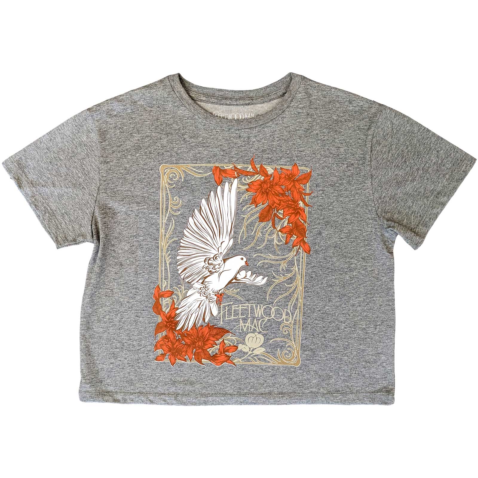 Fleetwood Mac Ladies Crop Top: Dove-hotRAGS.com