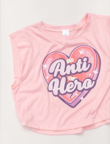 Jr T SHIRT - Tour Concert Anti Hero Crop-hotRAGS.com