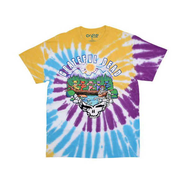 T-shirt - Grateful Dead Trail Wal - Tie-dye-hotRAGS.com