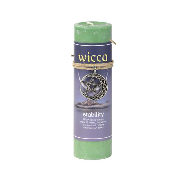 Candle  & Pendant - Wicca -Stability-hotRAGS.com