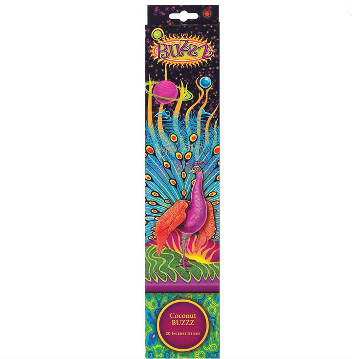 Incense - Buzz Coconut - 20 Sticks-hotRAGS.com