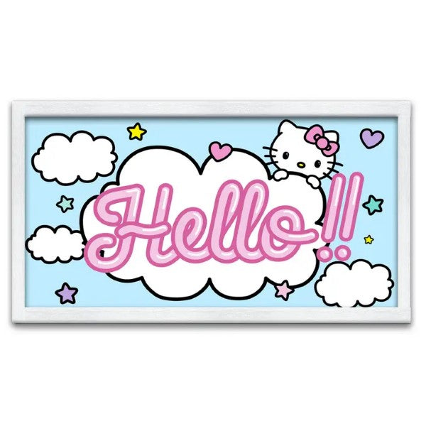 Hello Kitty Frame 10"x18" Wall Art-hotRAGS.com