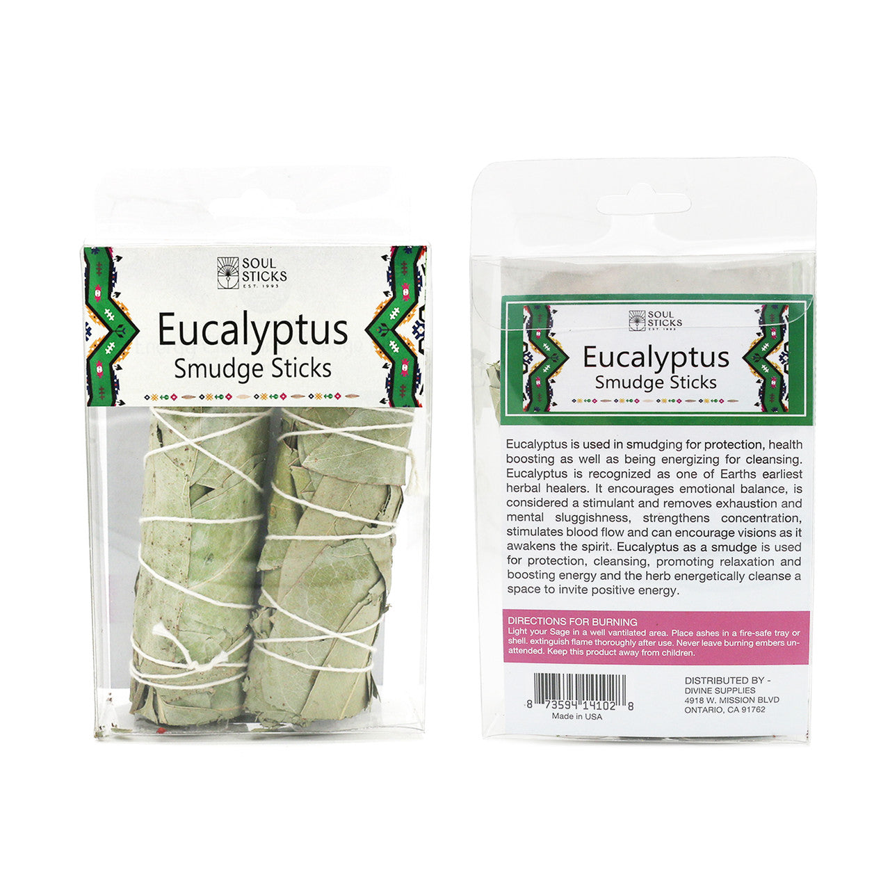 Sage - Eucalypus  2pc 4" In Box-hotRAGS.com