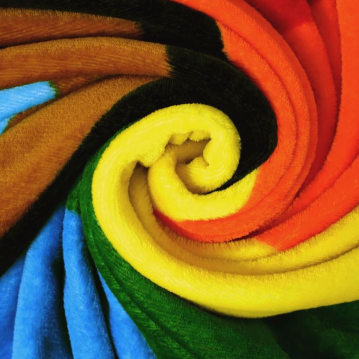 Progress Pride Soft Plush 50x60in Blanket-hotRAGS.com