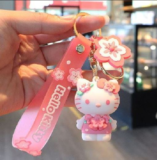 Keychain - Hello Kitty -Pink-hotRAGS.com