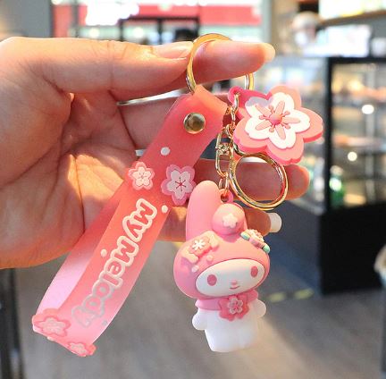 Keychain - My Melody Pink-hotRAGS.com