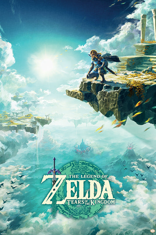 Poster - Zelda Tears Kingdom - 24x36 inches-hotRAGS.com