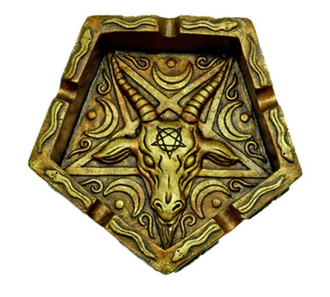 Ashtray Baphomet-hotRAGS.com