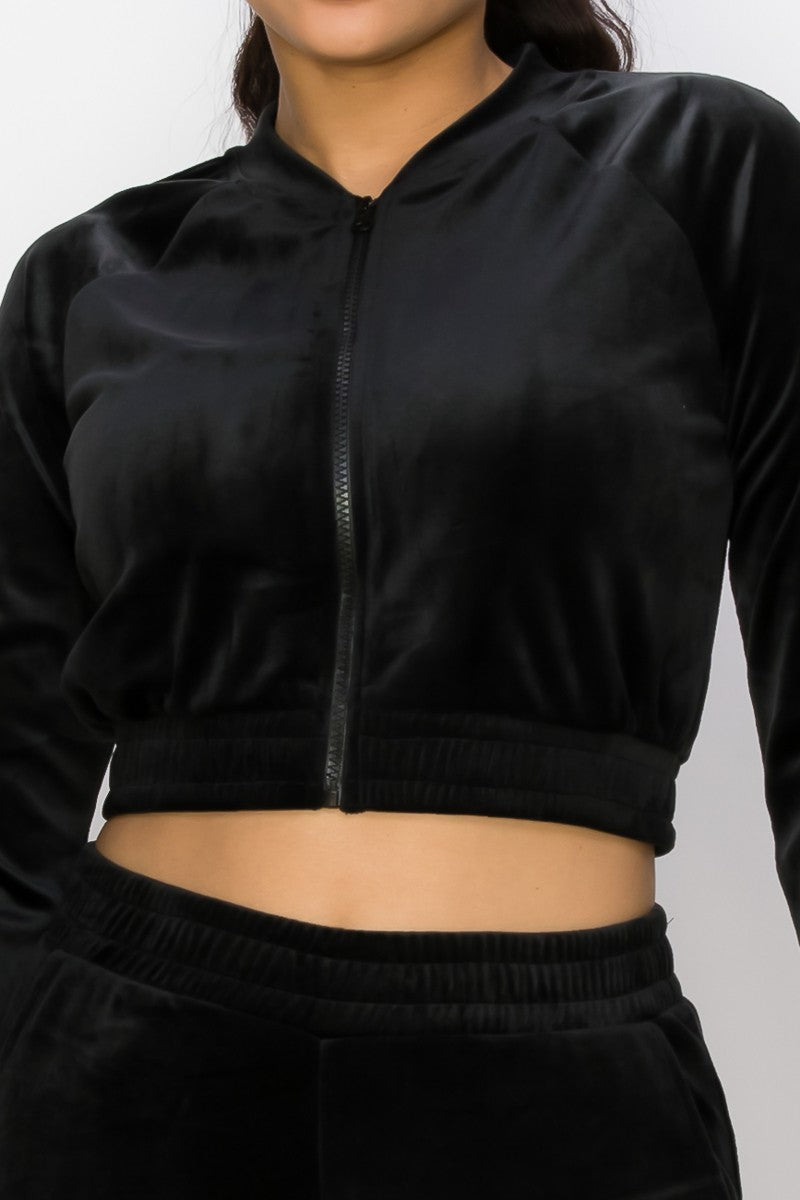 Jr Long Sleeve Zippered Top-hotRAGS.com