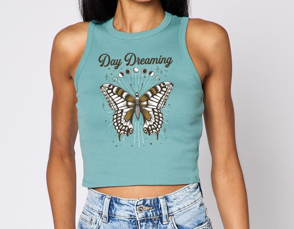 Jr Tank Top  Day Dreaming Butterfly-hotRAGS.com