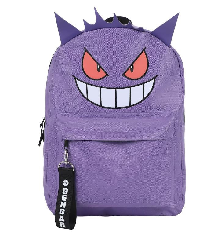 Backpack - Pokémon Gengar 3d - 16" Backpack with Chunky Webbing Strap-hotRAGS.com
