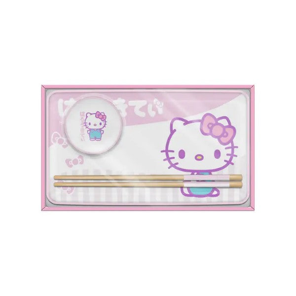 Sushi Set - Hello Kitty 3pc Boxed Set-hotRAGS.com
