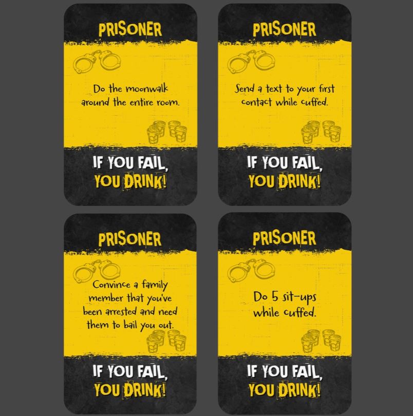 Game - Prisoner Drinking Game-hotRAGS.com