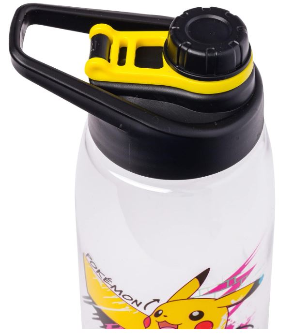 Pokémon Skate Graffiti Electrifying Pikachu Water Bottle, Screw Top Lid, 28 Ounces-hotRAGS.com