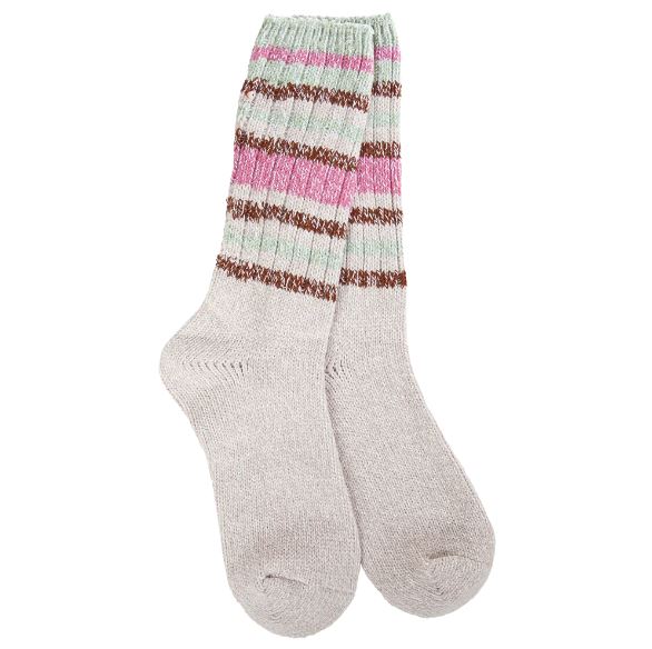 Worlds Softest Socks - Mushroom Stripe-hotRAGS.com
