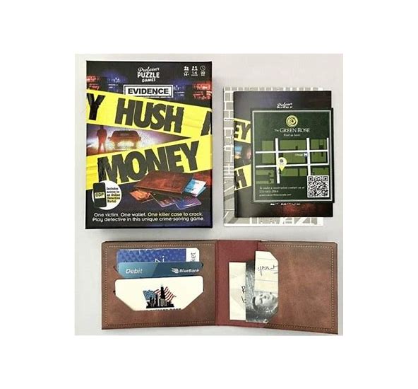 Evidence Hush Money Crime-Solving Game-hotRAGS.com