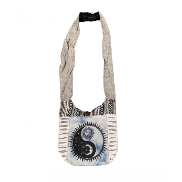 Cotton Yin Yang Sun Moon Bag-hotRAGS.com