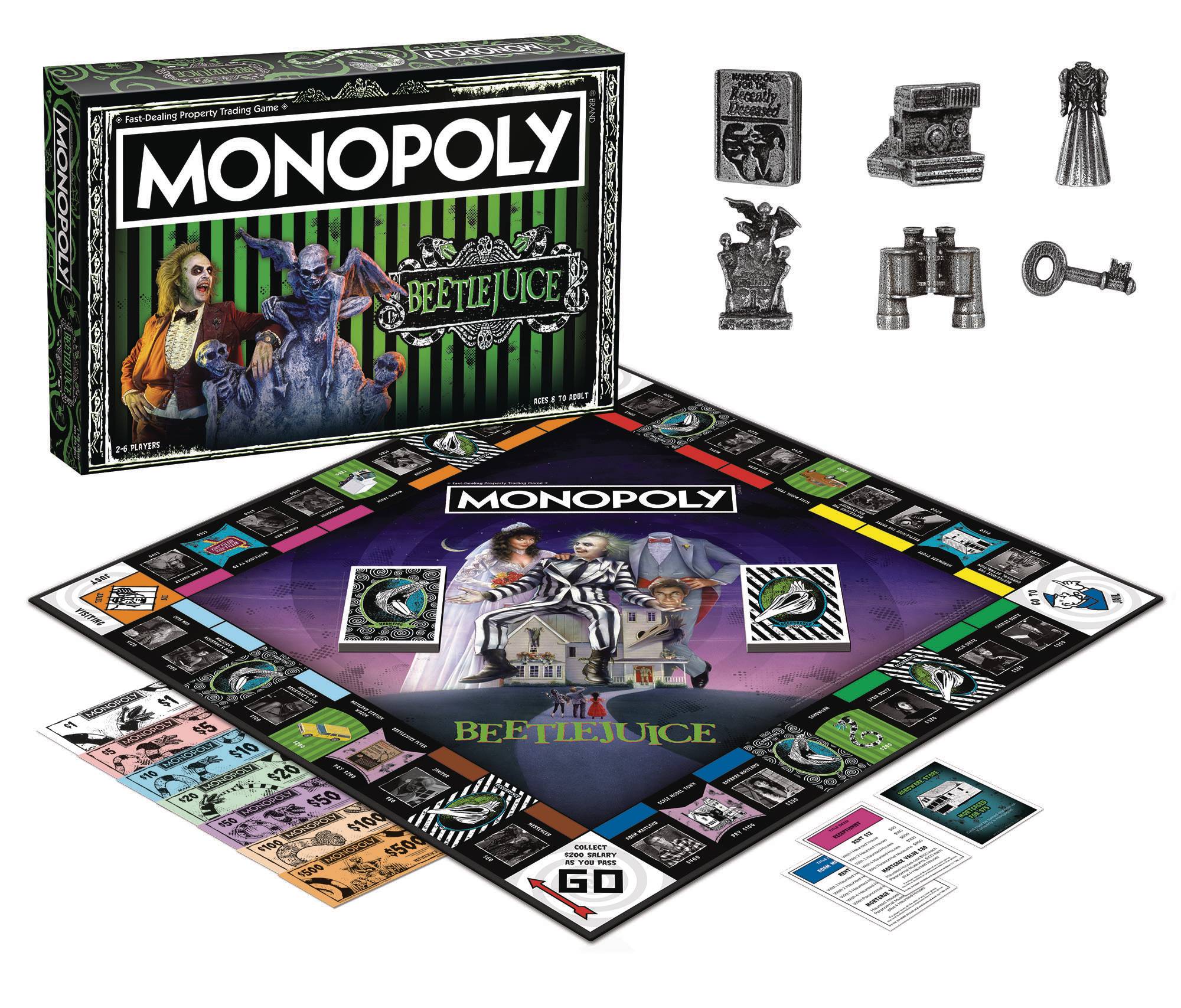 Game - Monopoly Beetlejuice-hotRAGS.com