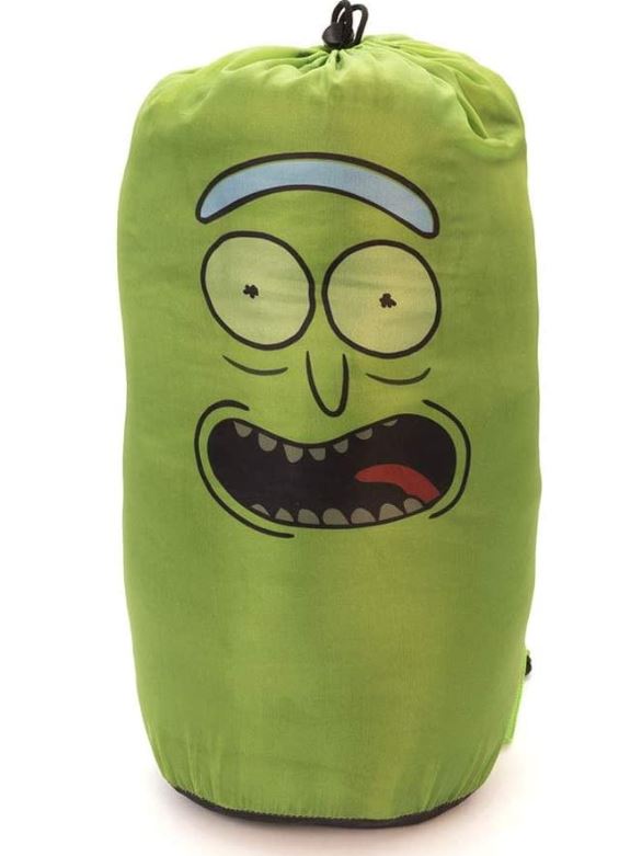 RICK AND MORTY PICKLE RICK SLEEPING BAG W/ CARRY CASE-hotRAGS.com