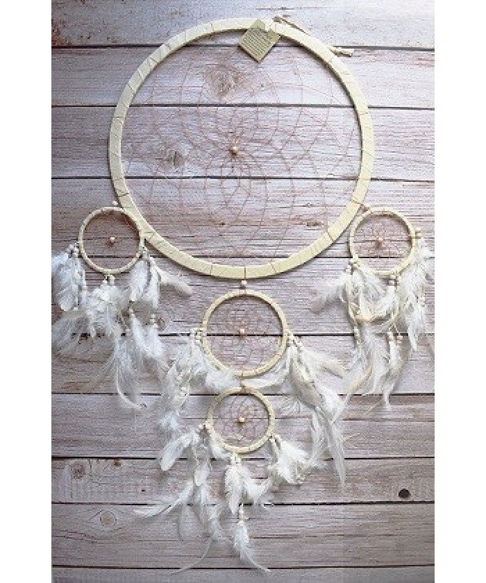 Large Dream Catcher - Beige-hotRAGS.com