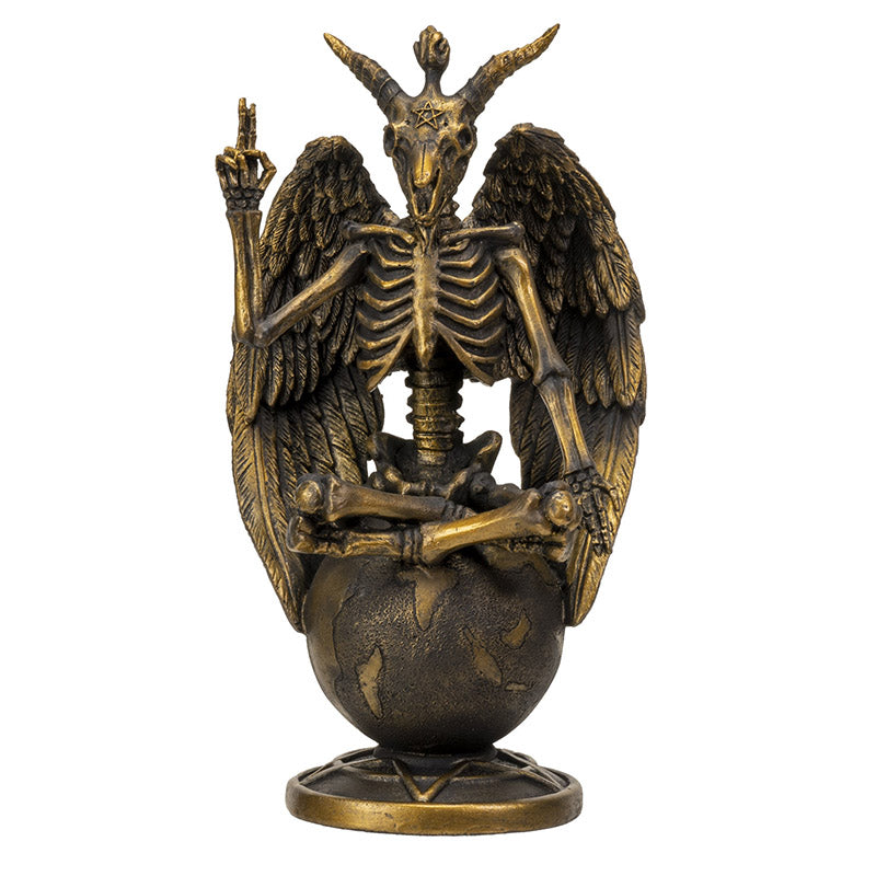 STATUE - BAPHOMET SKELETON-hotRAGS.com