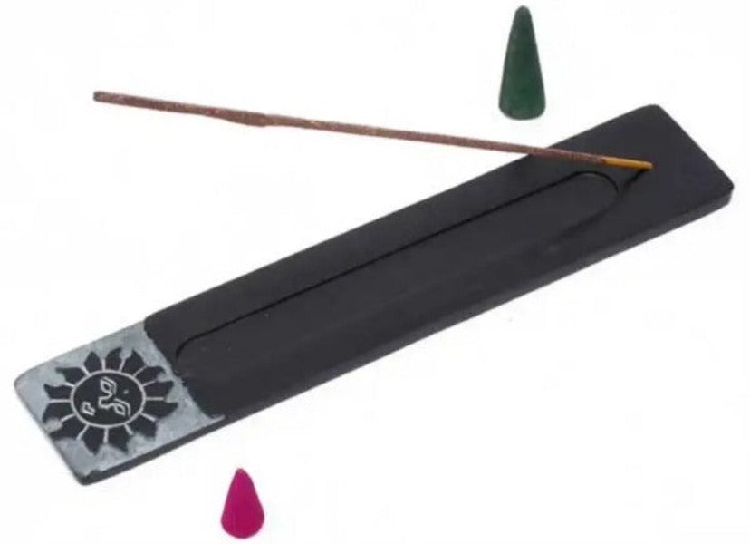 Incense Burner - Flat Sun 10"-hotRAGS.com