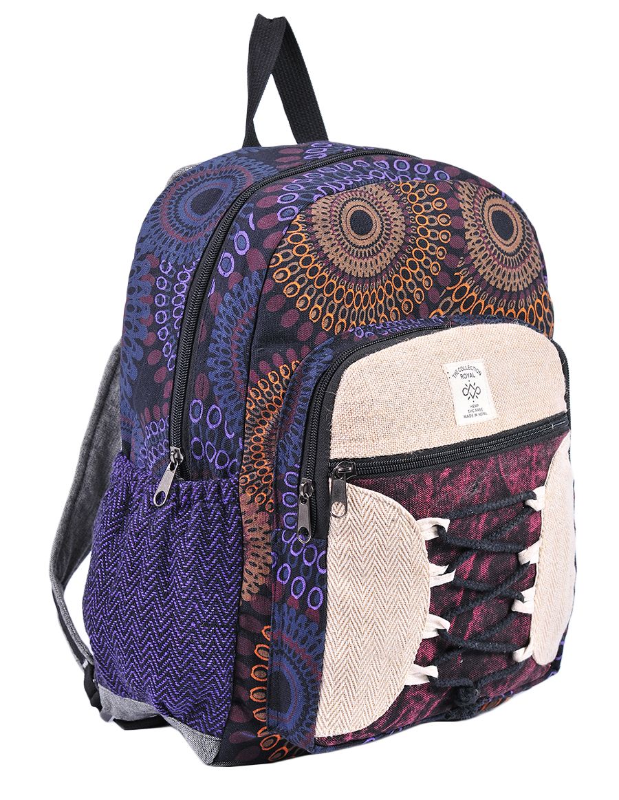 Backpack - Hemp Cotton-hotRAGS.com