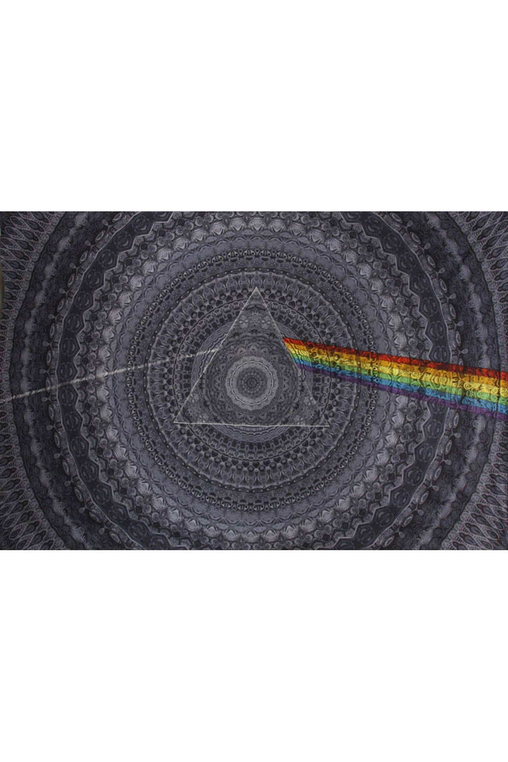 Tapestry - 3D Pink Floyd The Dark Side of the Moon Shadow Black Tapestry 60x90-hotRAGS.com