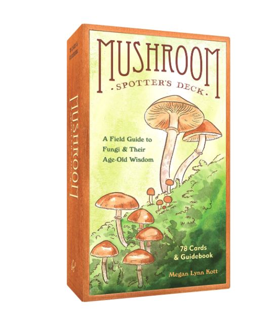 Tarot Cards - Mushroom Spotter's Deck: A Field Guide to Fungi & Their Age-Old Wisdom Cards-hotRAGS.com