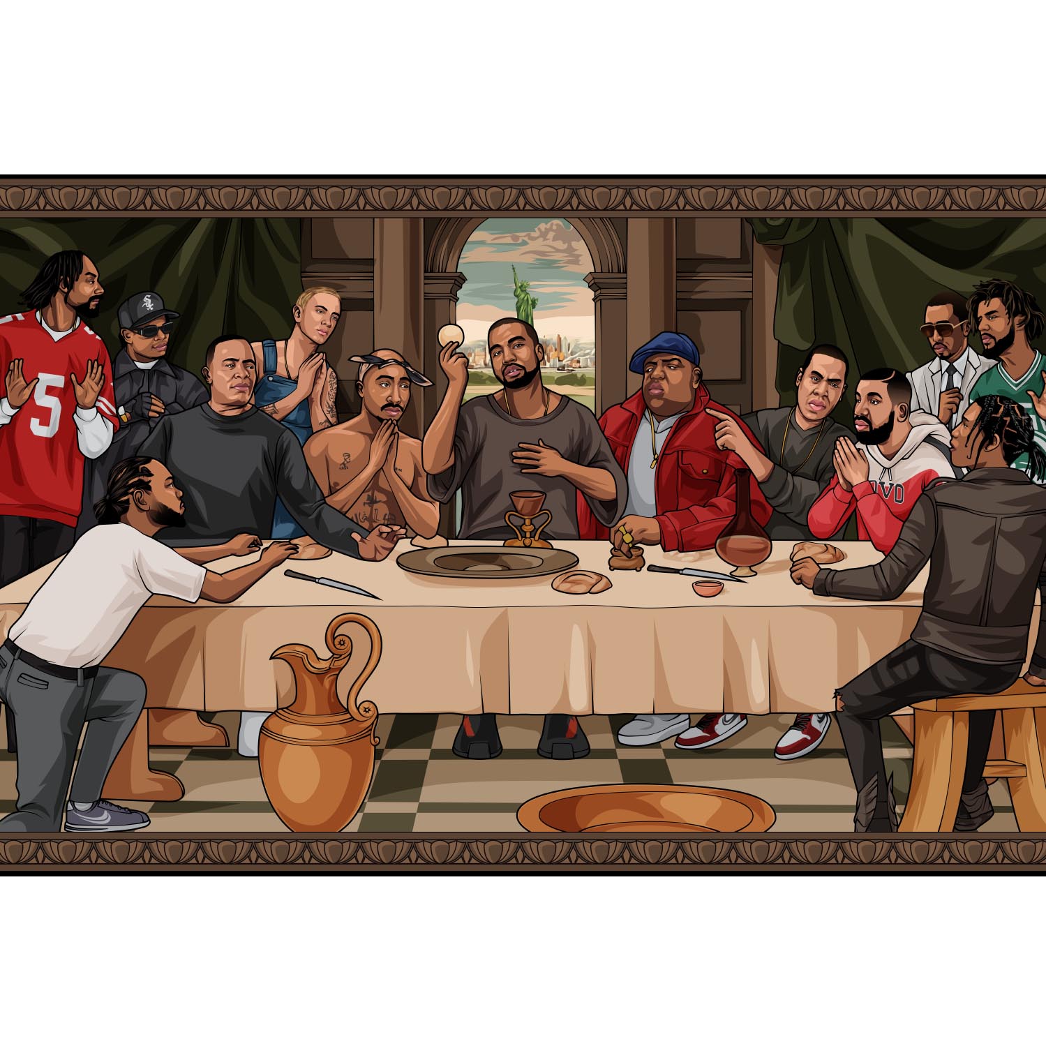 Poster - The Last Supper Of Rap-hotRAGS.com