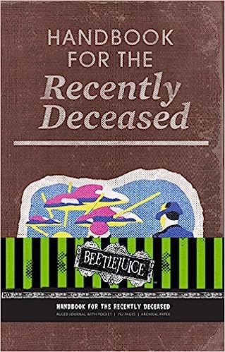 Beetlejuice: Handbook for the Recently Deceased Hardcover Ruled Journal-hotRAGS.com