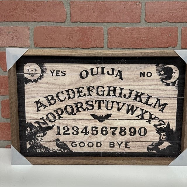 Wood Sign -Ouija Board-hotRAGS.com